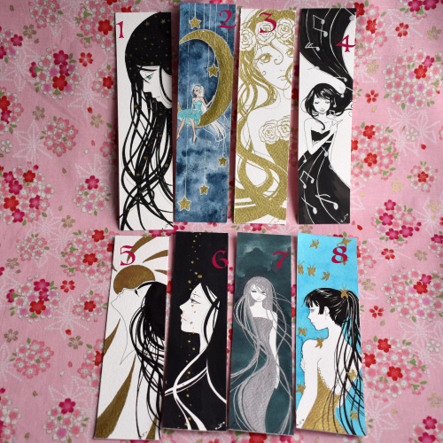 Marque-Pages encres et aquarelle