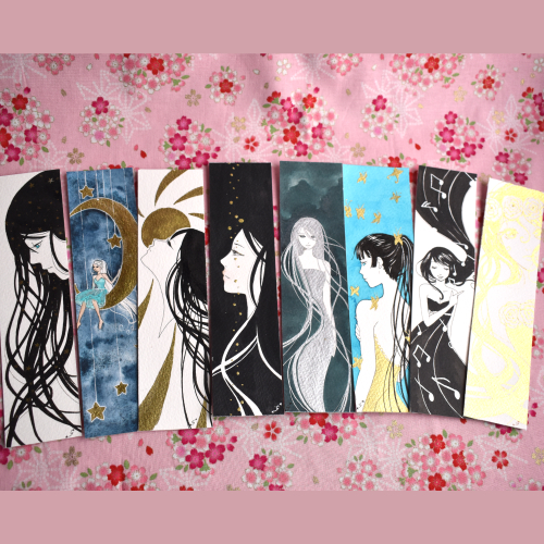 Marque-Pages encres et aquarelle