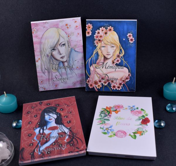 Bloc-notes Fleurs et Art